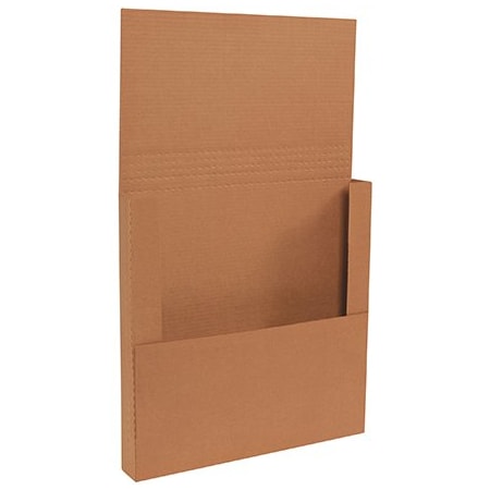 Bsc Preferred 18 x 18 x 2'' Kraft Easy-Fold Mailer, 50PK BUY00039461